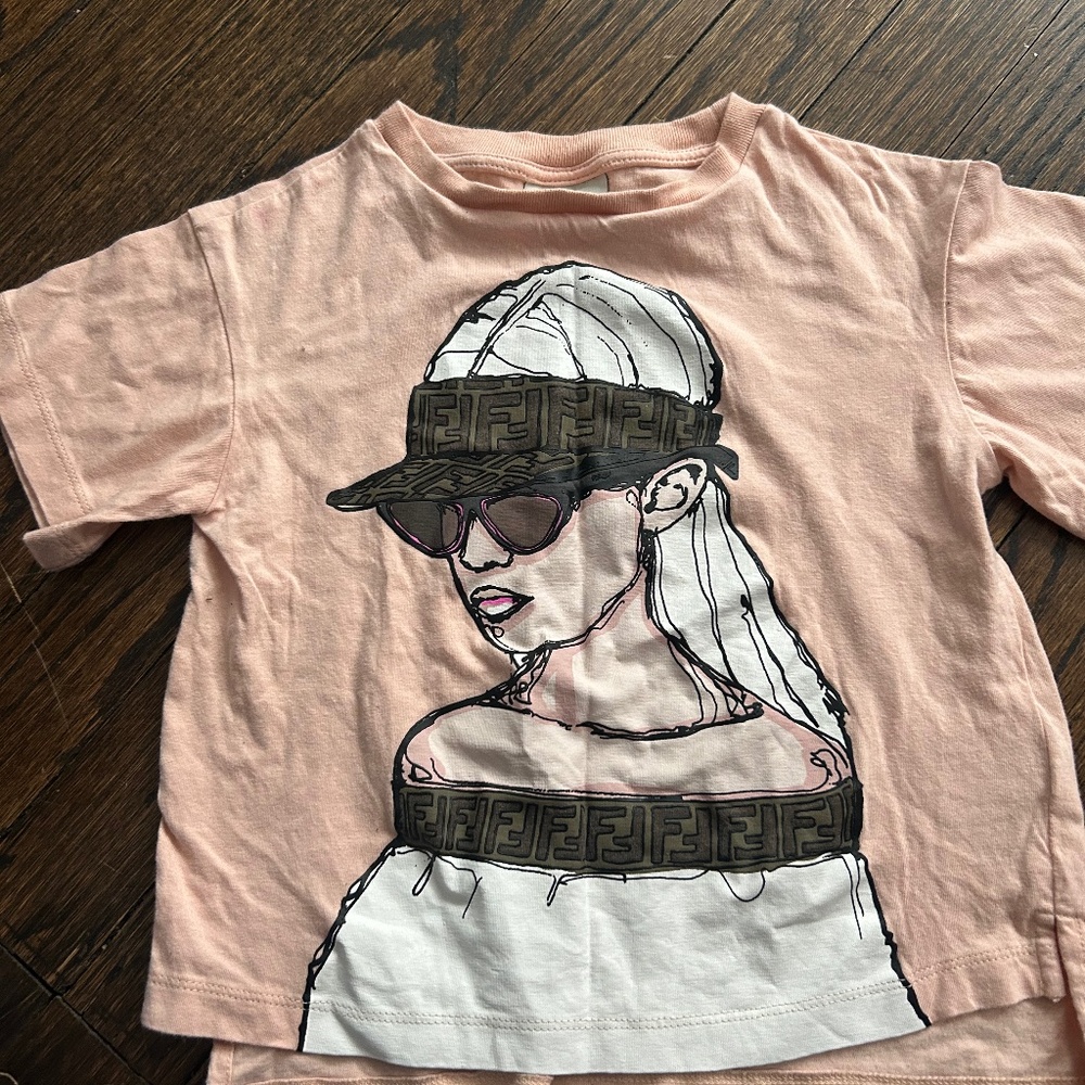 Little Girls FENDI Shirt